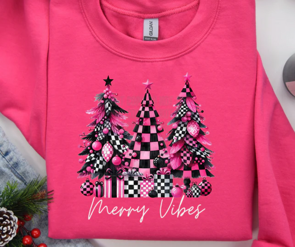 Checkered Merry Vibes