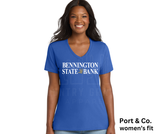 BSB Women's FIt - V-neck tee (Port & Co.)