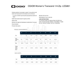 BSB Ogio Women's quarter zip