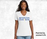 BSB Women's FIt - V-neck tee (Port & Co.)