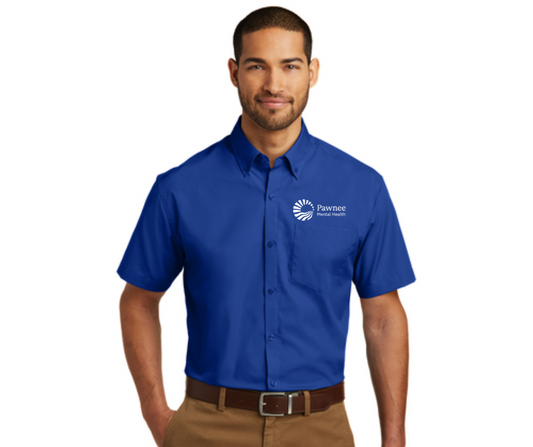 Pawnee- Poplin short sleeve shirt