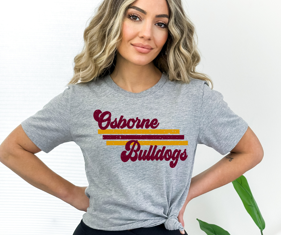 Osborne Bulldogs - retro- YOUTH