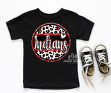 Indians - faux glitter accent- YOUTH