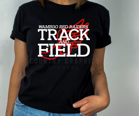 Wamego Track and Field- (white)