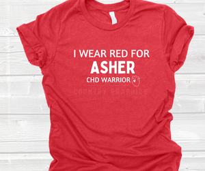 Asher - CHD Warrior - (block) TEE