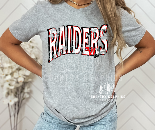 Wamego Raiders - wavy