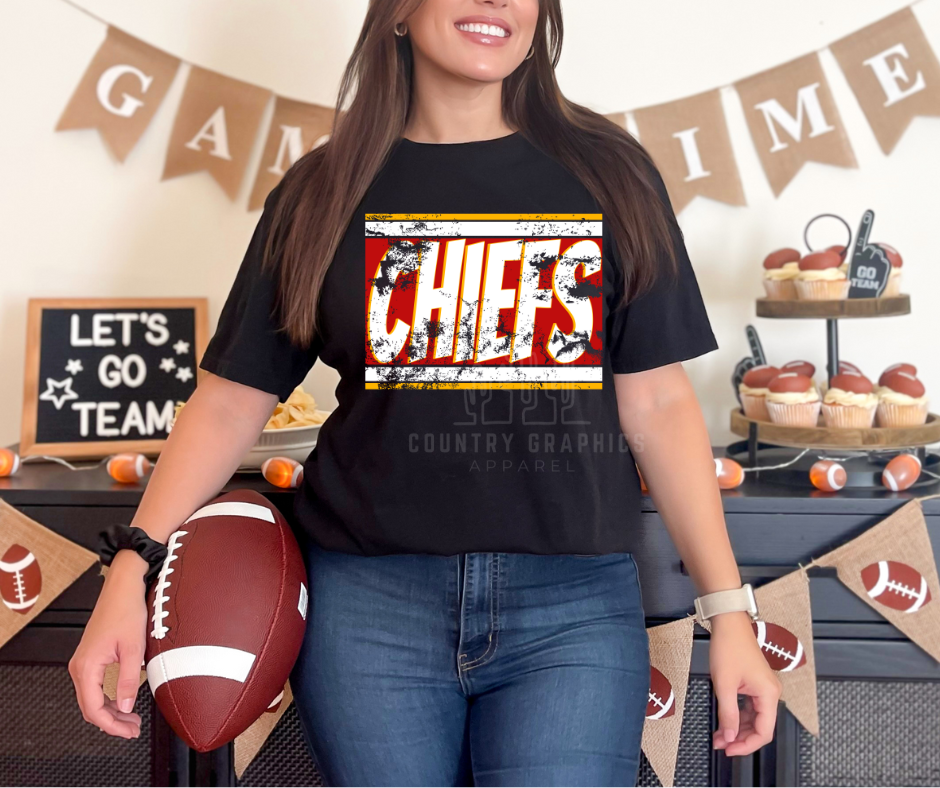 Red/yellow football – Country Graphics