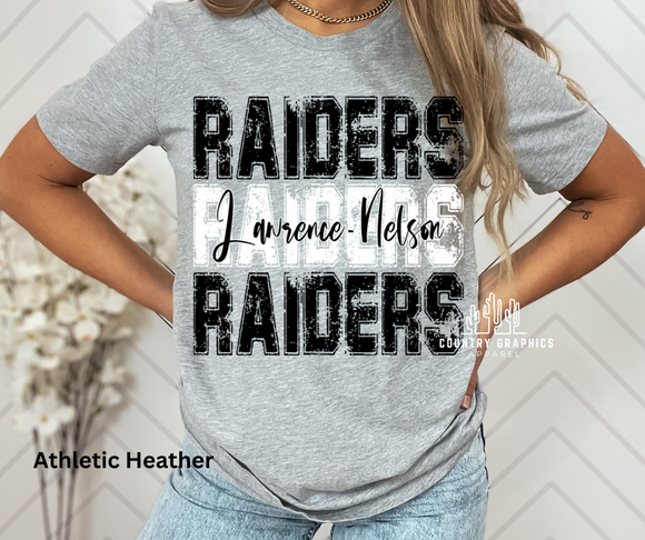 Lawrence Nelson Raiders stack