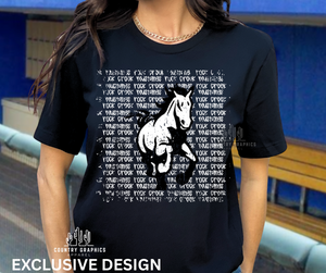 Rock Creek Mustangs word stack