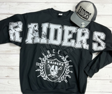 Lawrence-Nelson Raiders oversize letters