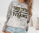 Thayer Central Titans distressed