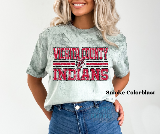 Wichita County Indians distressed