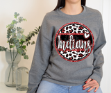 Indians - faux glitter accent- YOUTH