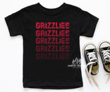 Grizzlies Stack distressed- YOUTH