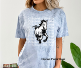 Rock Creek Mustangs word stack