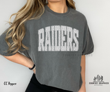 Raiders  gray leopard