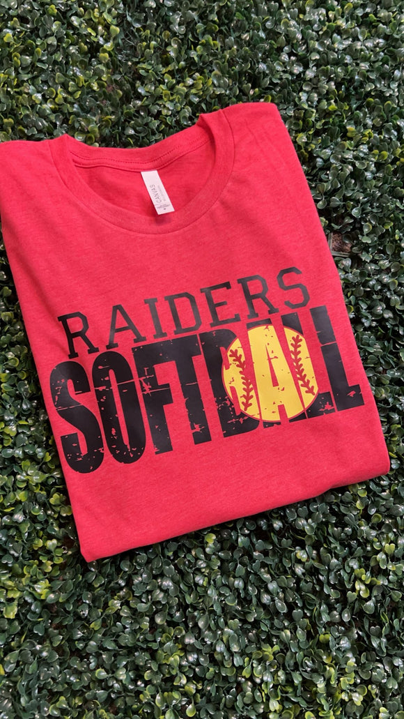 Raiders Softball inlay
