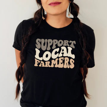 Support local farmers - retro