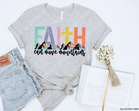 Faith can move mountains-colorful