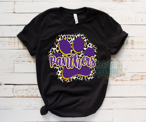 Panthers - purple and gold