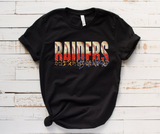 Raiders Baseball ~glitter leopard
