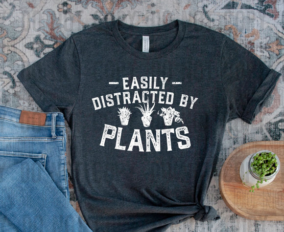 Easily Distracted by plants