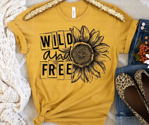 Wild and Free sunflower
