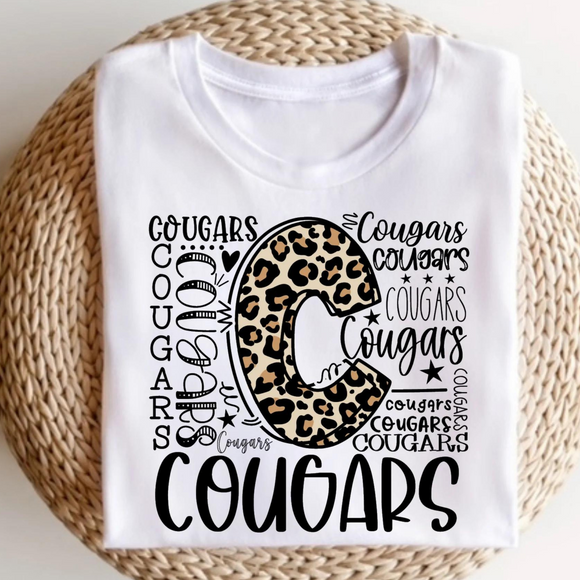 Cougars Typography