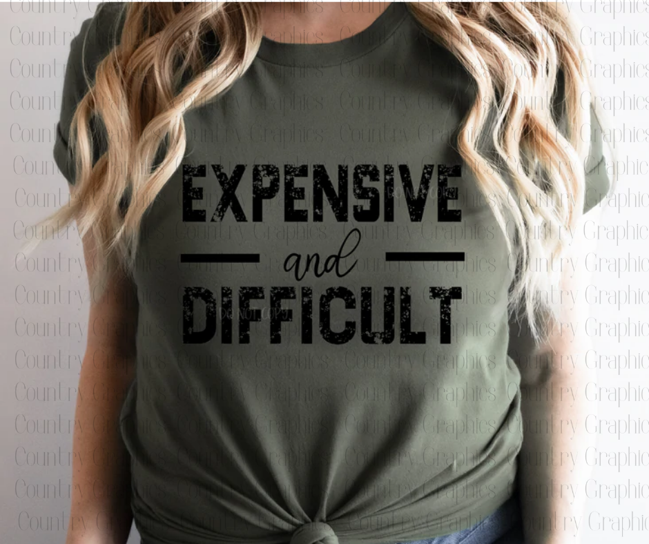 Expensive & Difficult