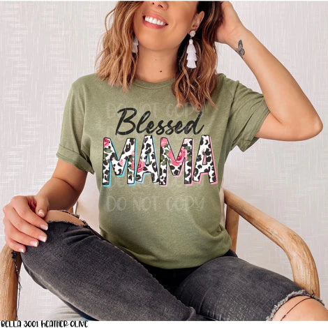 Blessed Mom floral